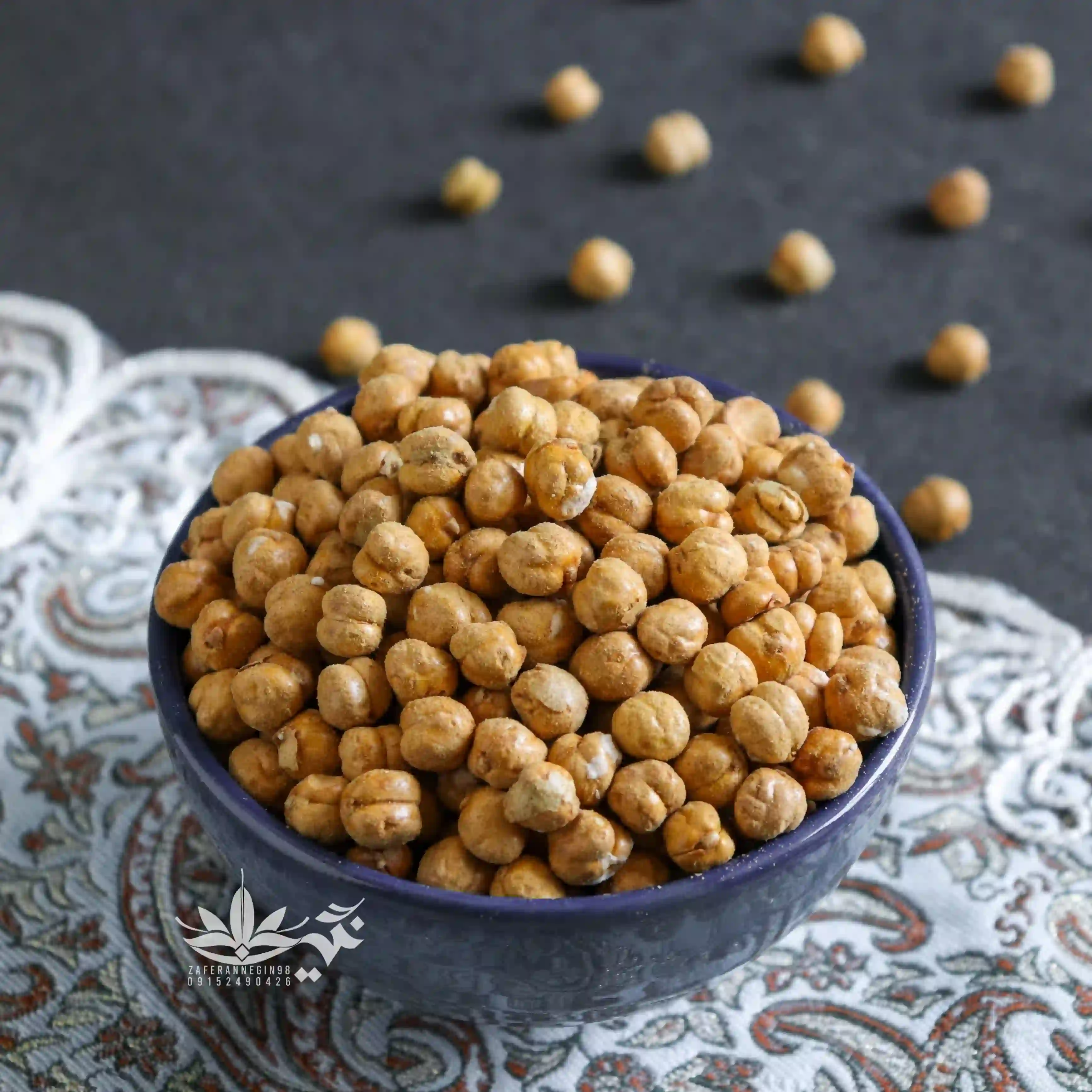 نخود نمکی دو آتیشه 