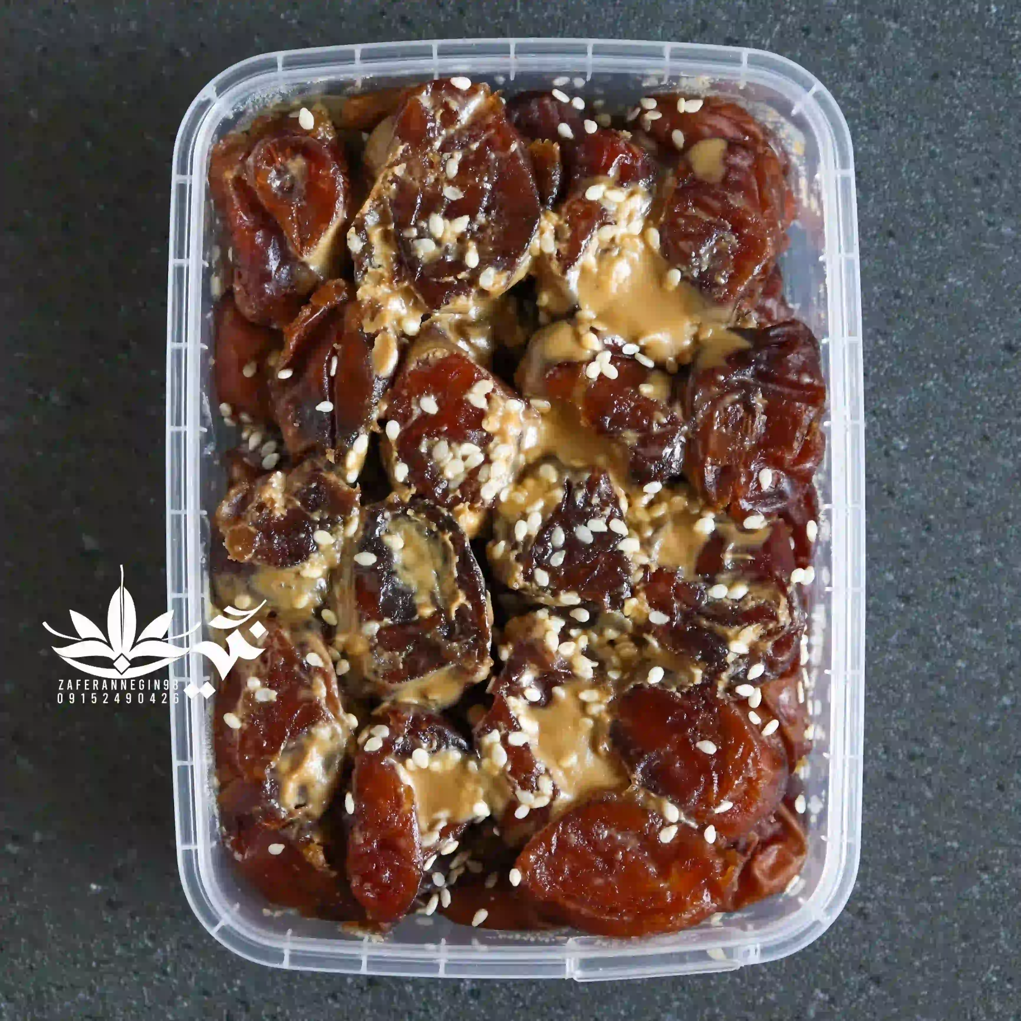 خرما ارده کنجدی