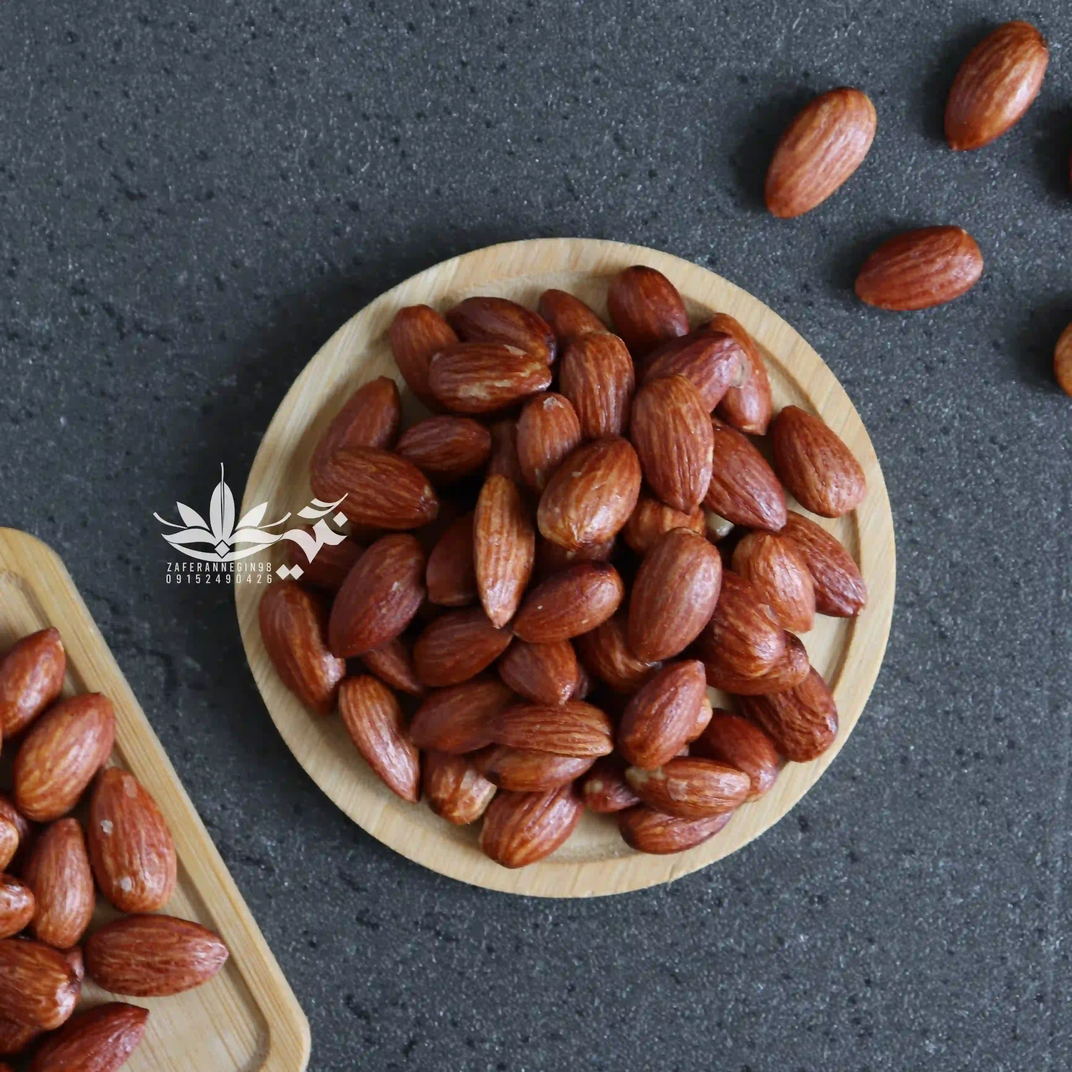 مغز بادام درختی لعابی